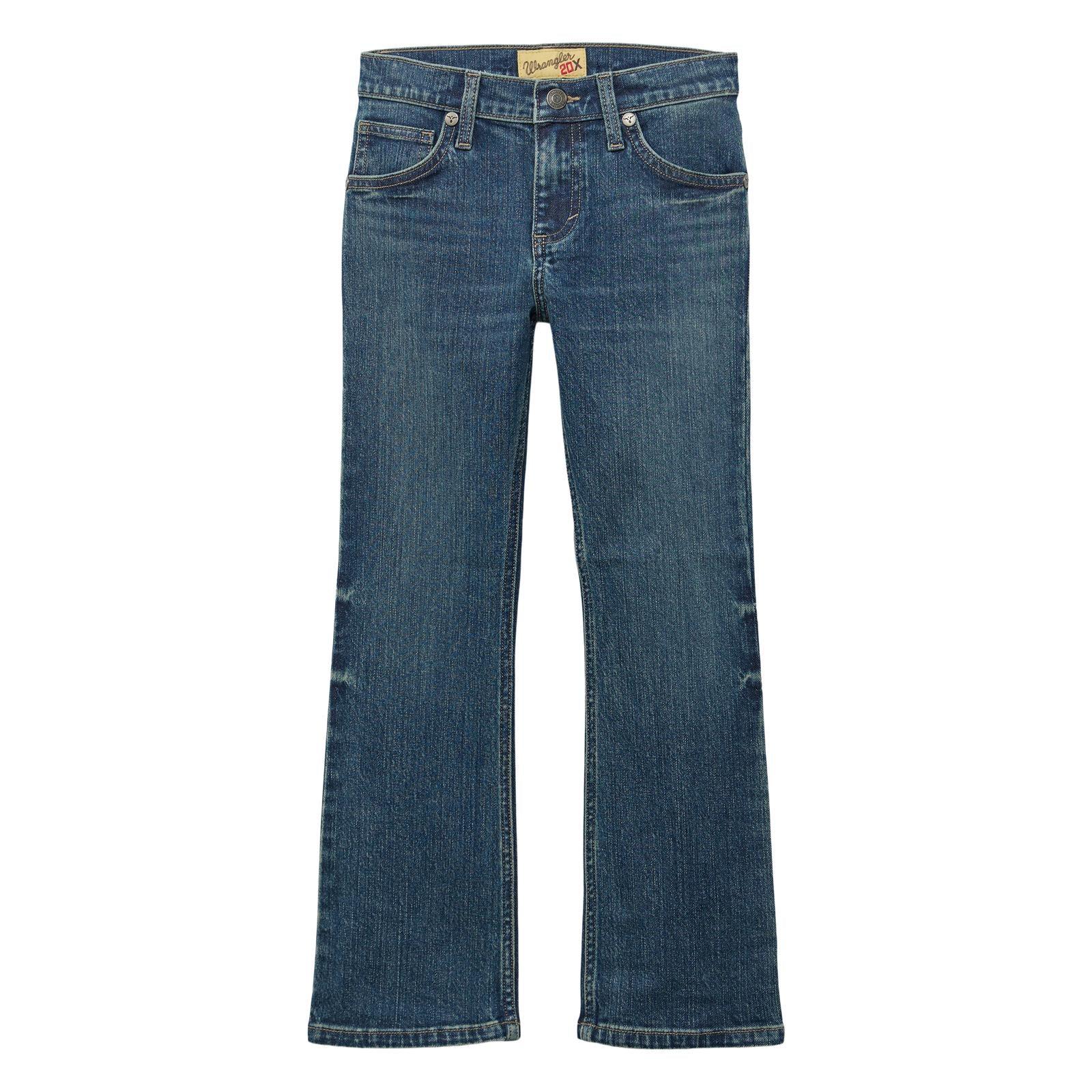 Wrangler Boy's 20X No.42 Vintage Bootcut Jean - Sorrel/Wagoner