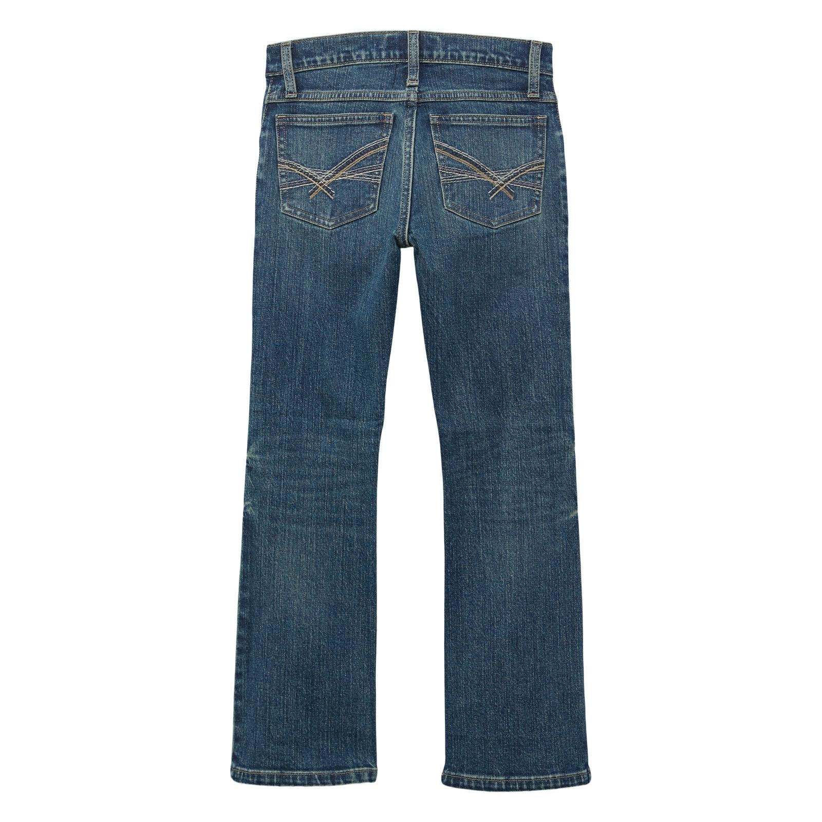 Wrangler Boy's 20X No.42 Vintage Bootcut Jean - Sorrel/Wagoner - Image 2