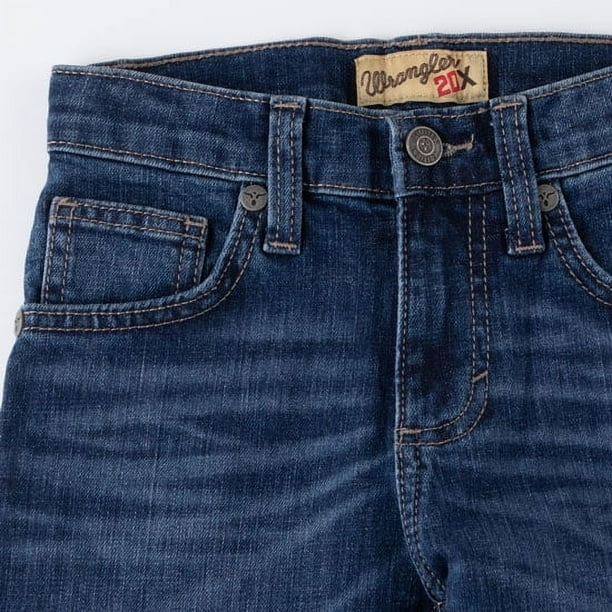 Wrangler Boy's 20X Vintage Boot Cut Jean - Medium Wash - Image 2