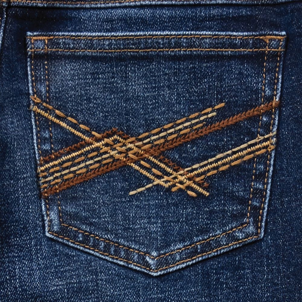 Wrangler Boy's 20X Vintage Boot Cut Jean - Stirrup Wash - Image 2