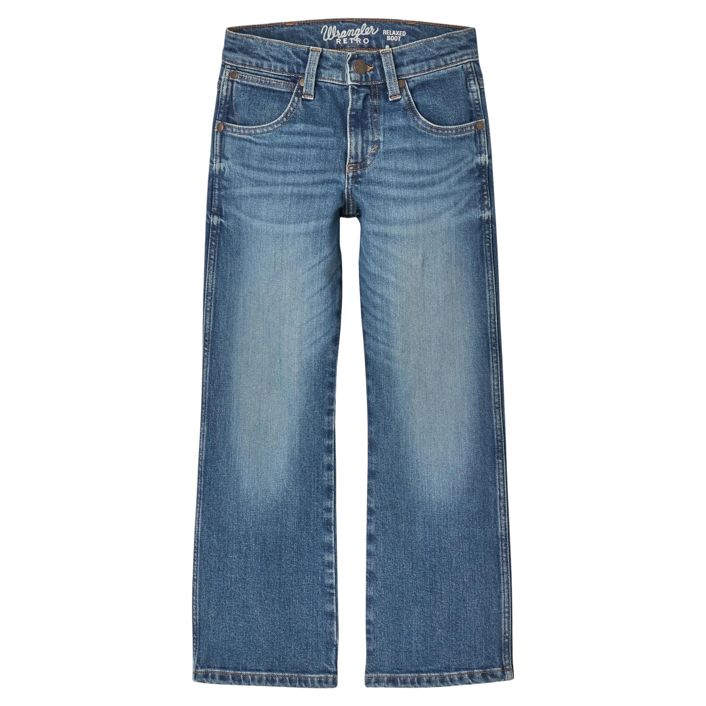 Wrangler Boy's Retro Relaxed Bootcut Jeans - Andalusian