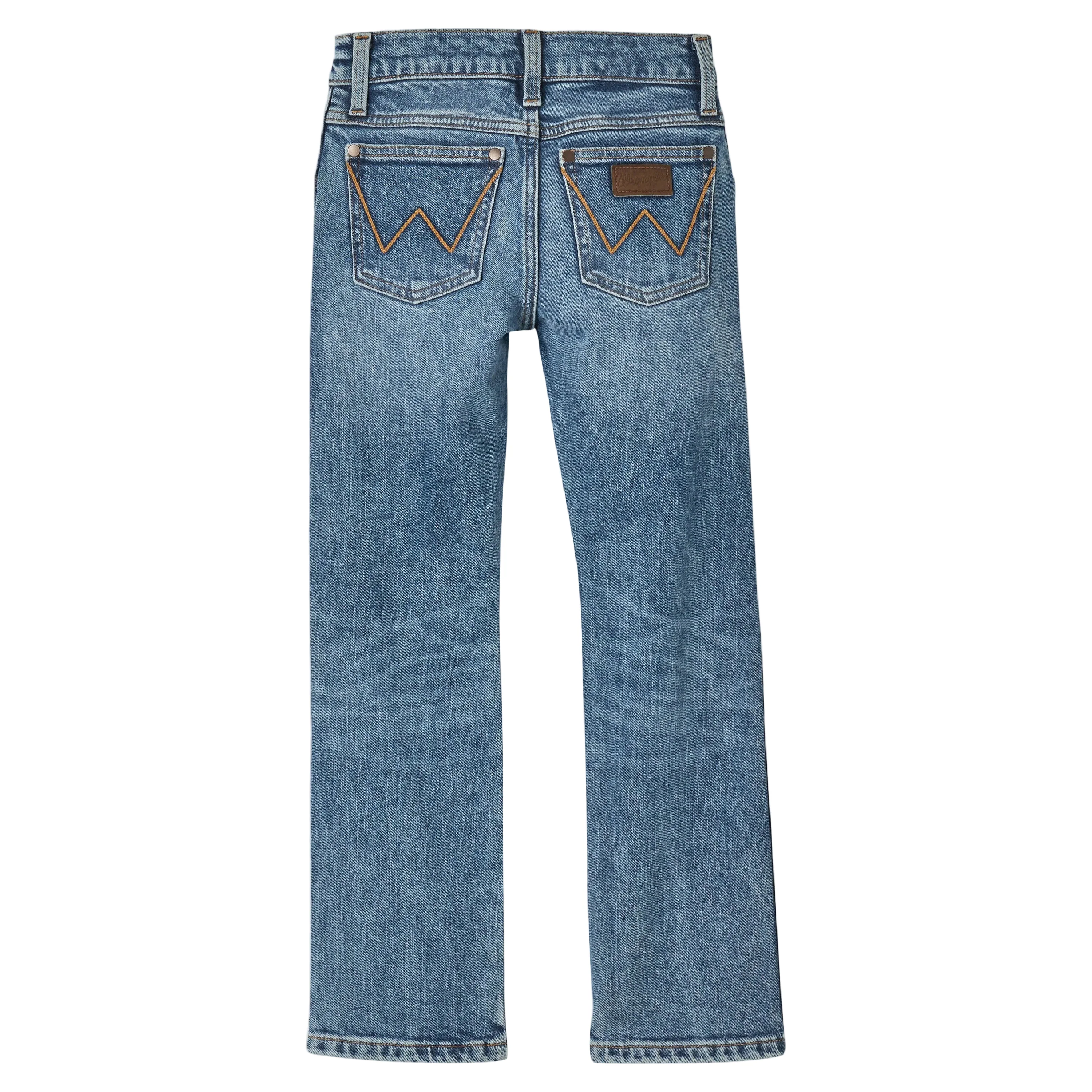 Wrangler Boy's Retro Slim Straight Jeans - Applewood - Image 2