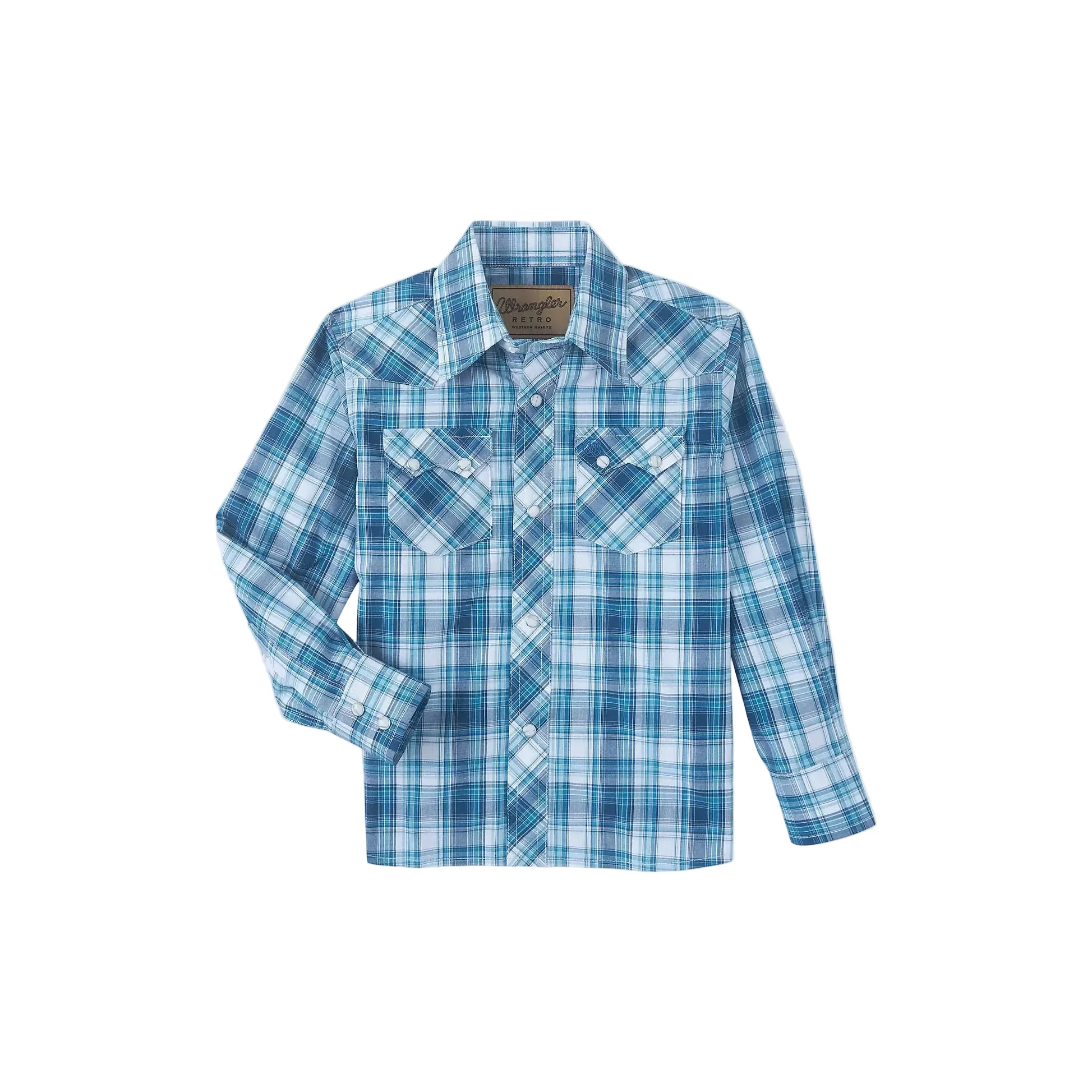 Wrangler Boy's Retro Long Sleeve Shirt