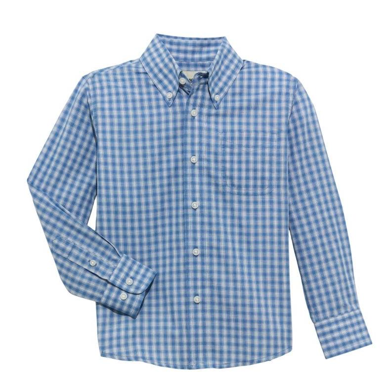 Wrangler Boy's Riata Long Sleeve Shirt - Assorted Colours - Image 2