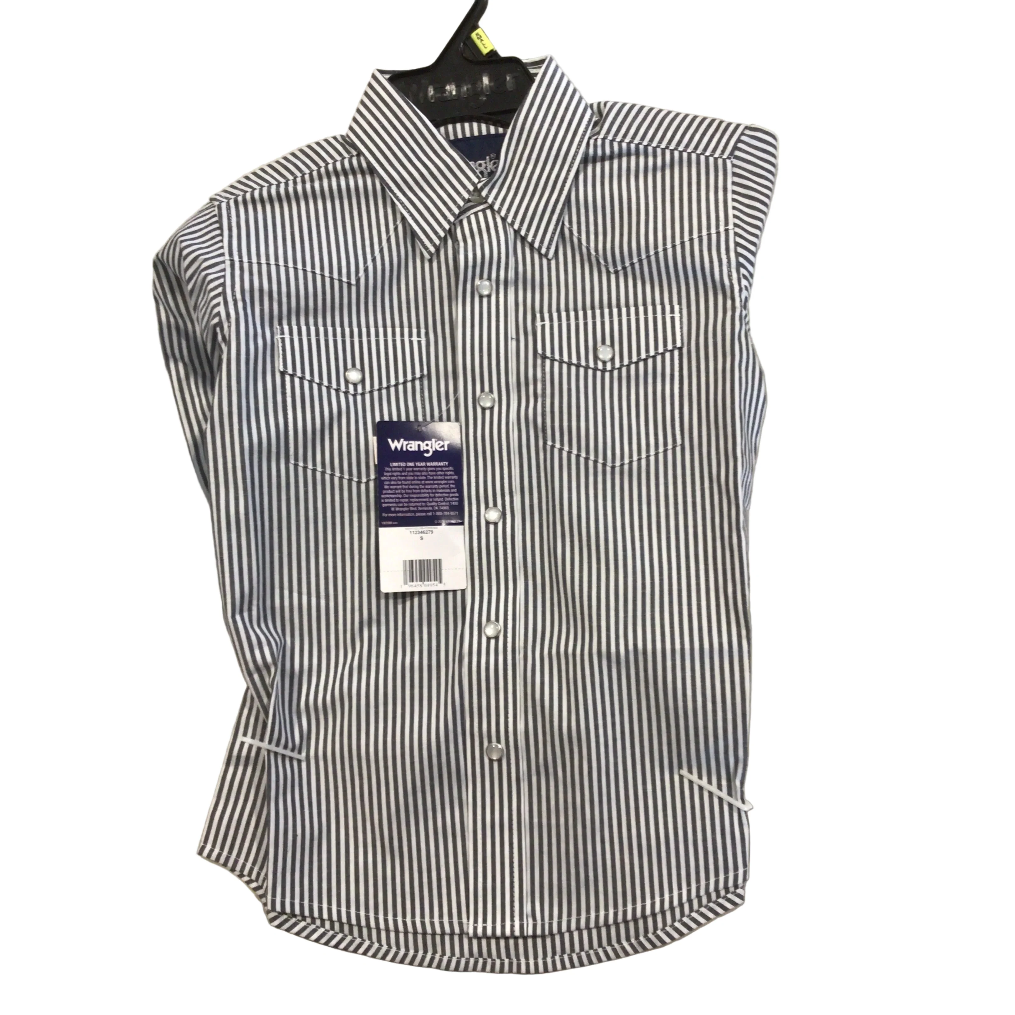 Wrangler Boy's Wrinkle Resist Long Sleeve Shirt