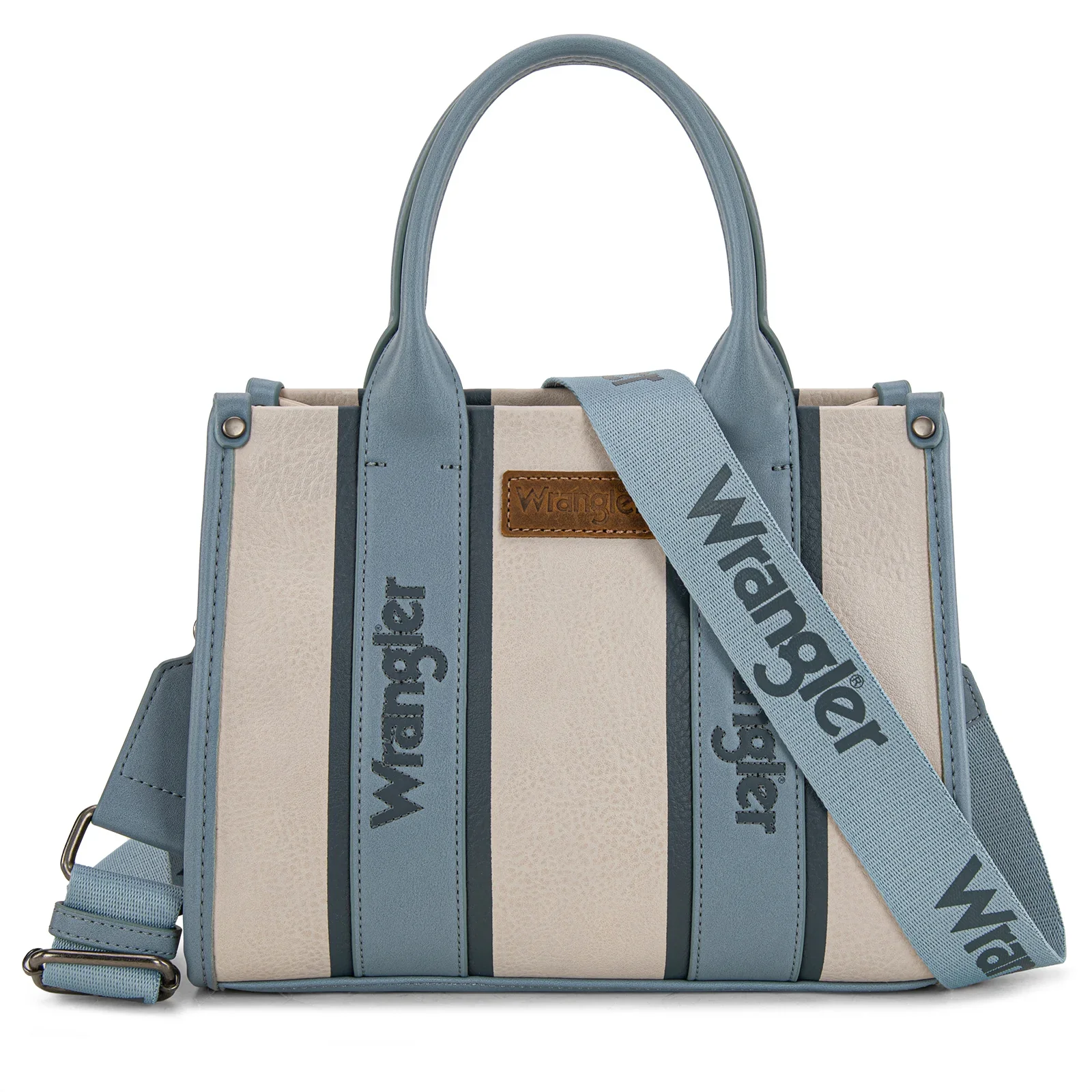 Wrangler Colour Block Crossbody Tote- Multiple Colours - Image 4