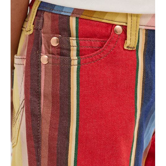 Wrangler Girl's Lainey Wilson Bell Bottom Jeans - Rodeo Stripe - Image 5
