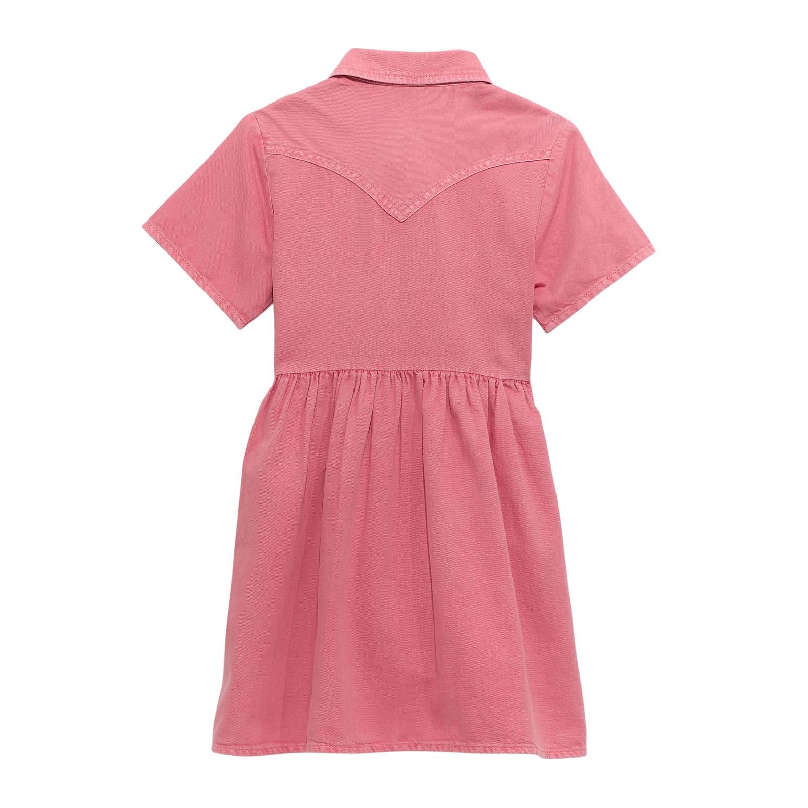 Wrangler Girl's Western Dress- Pink - Image 2