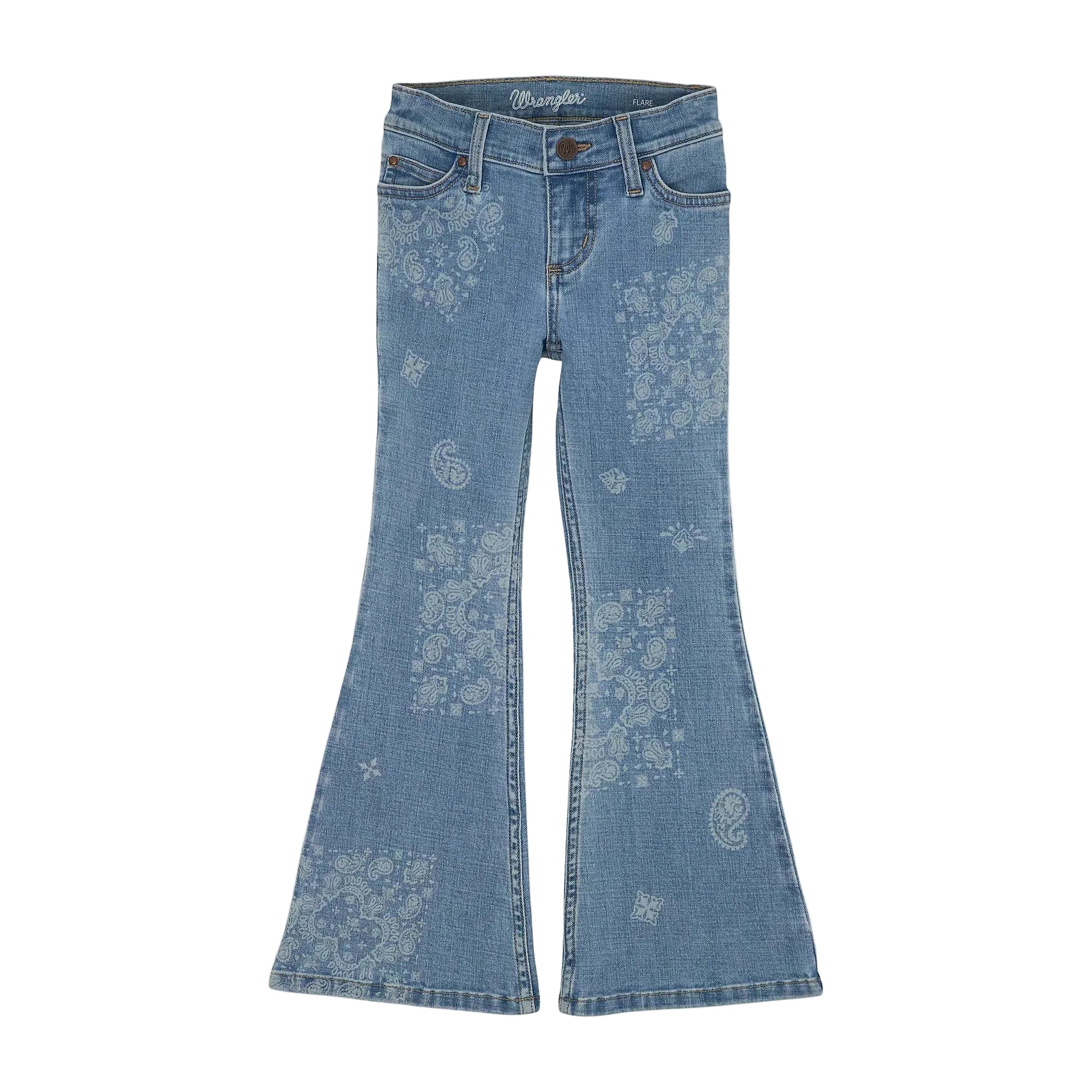 Wrangler Girl's Western Retro Flare Jean - Melody