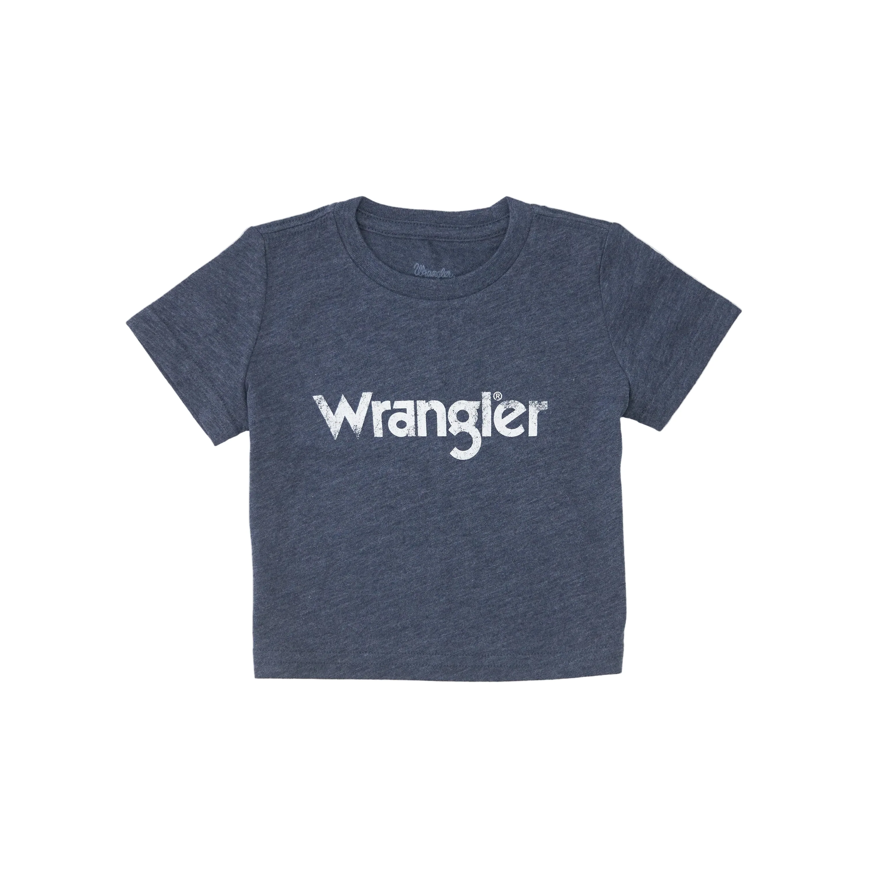 Wrangler Infant Boy's Distressed Kabel Tee - Navy