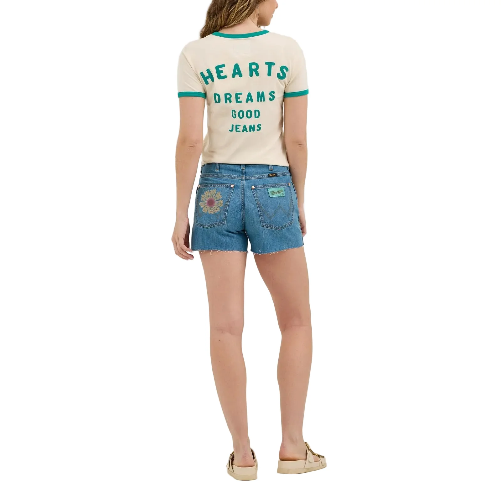 Wrangler Lainey Wilson Women's Shorts - Denim - Image 2