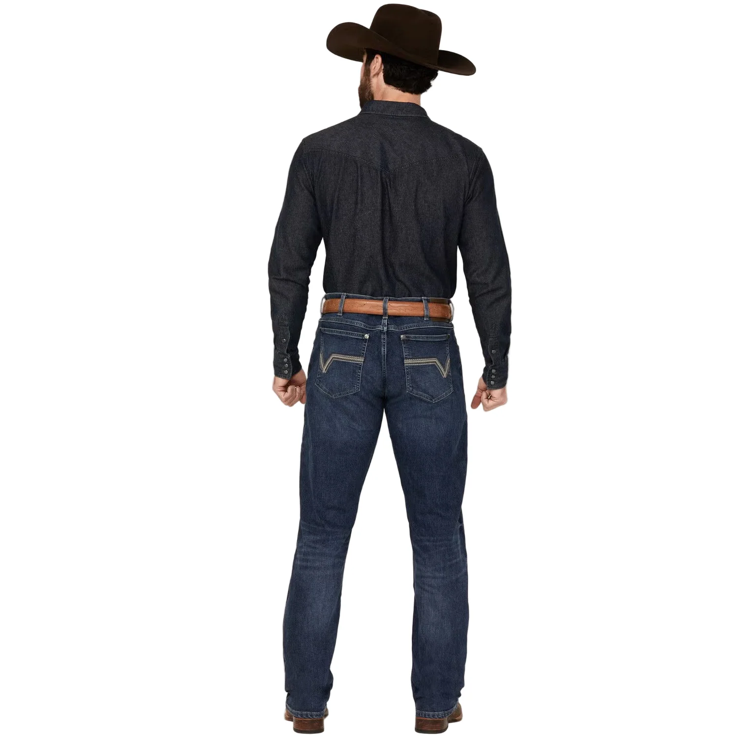 Wrangler Men's 20X No.44 Slim Straight Jeans - Image 3