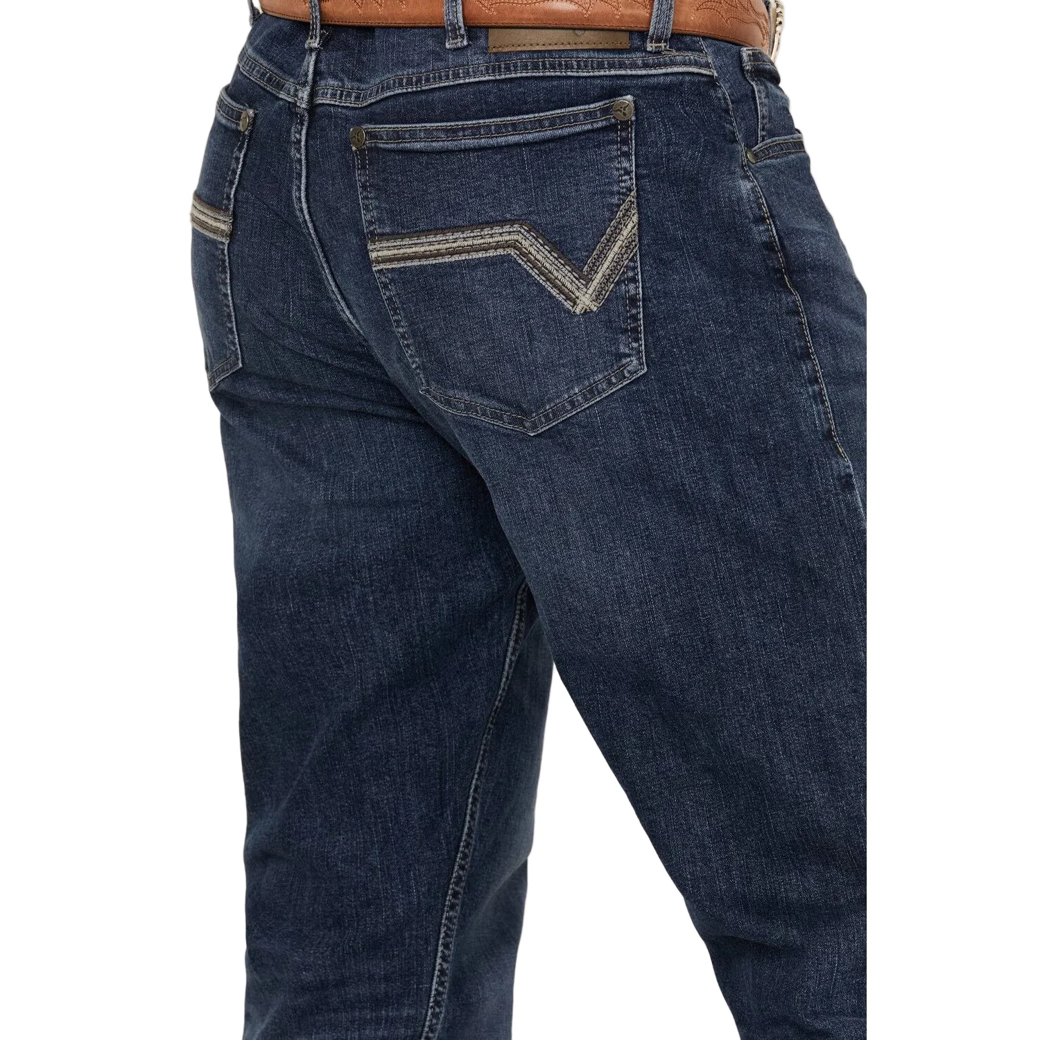 Wrangler Men's 20X No.44 Slim Straight Jeans - Image 4