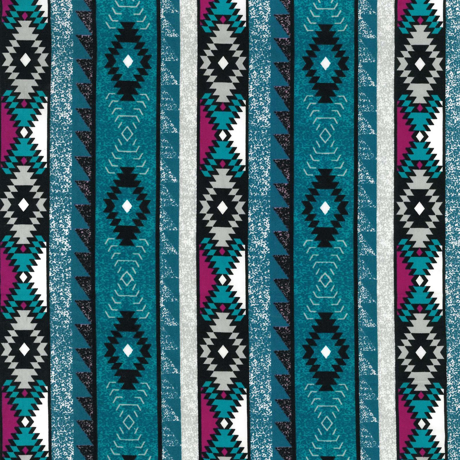 Wrangler Men's Checotah Short Sleeve Classic Fit Shirt- Turquoise/Multi