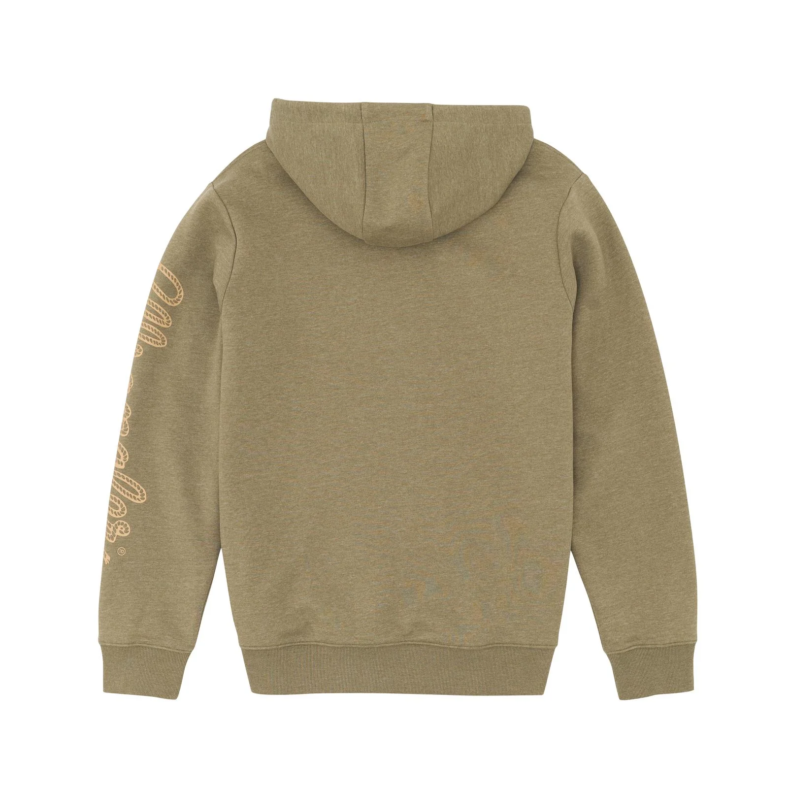 Wrangler Men's Graphic Long Sleeve Hoodie - Burnt Olive - Image 2