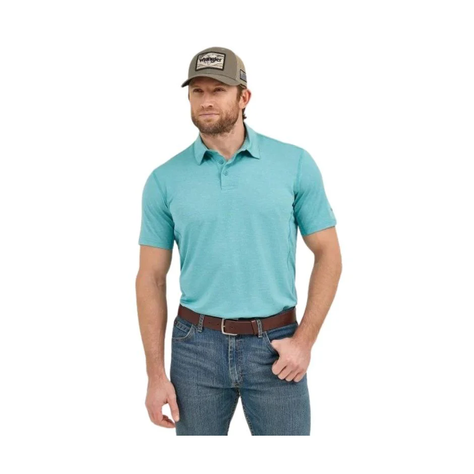 Wrangler Men's Short Sleeve Polo - Assorted Colors - Image 3