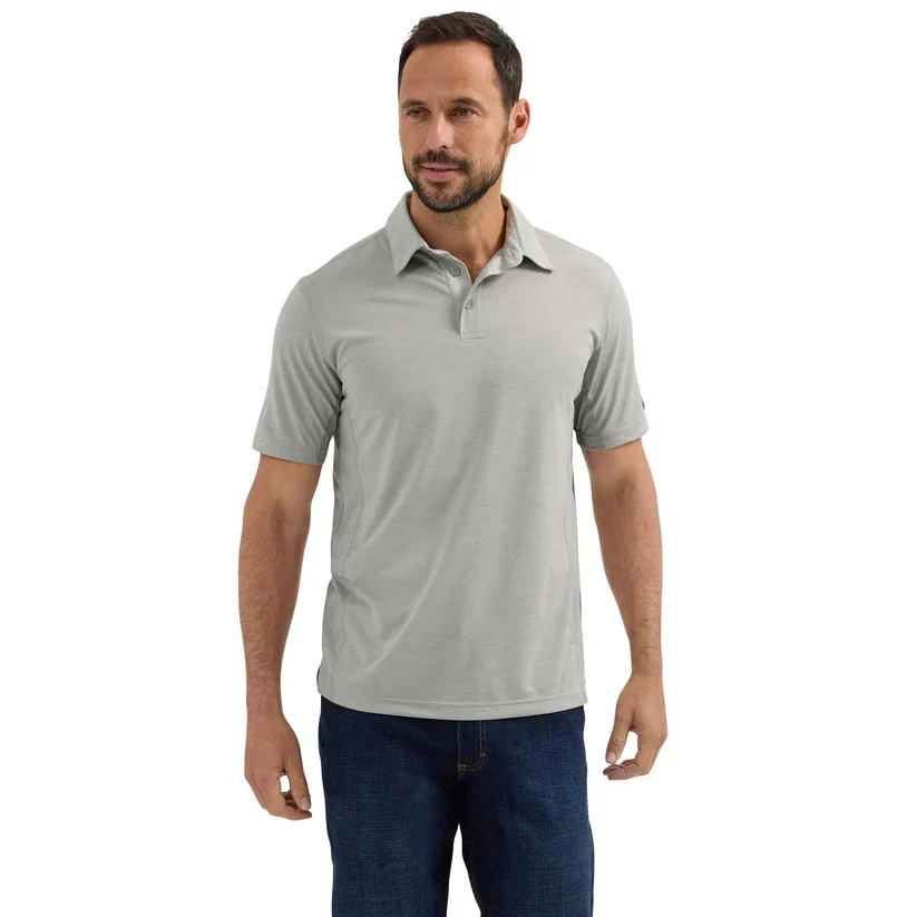 Wrangler Men's Short Sleeve Polo - Assorted Colors - Image 4