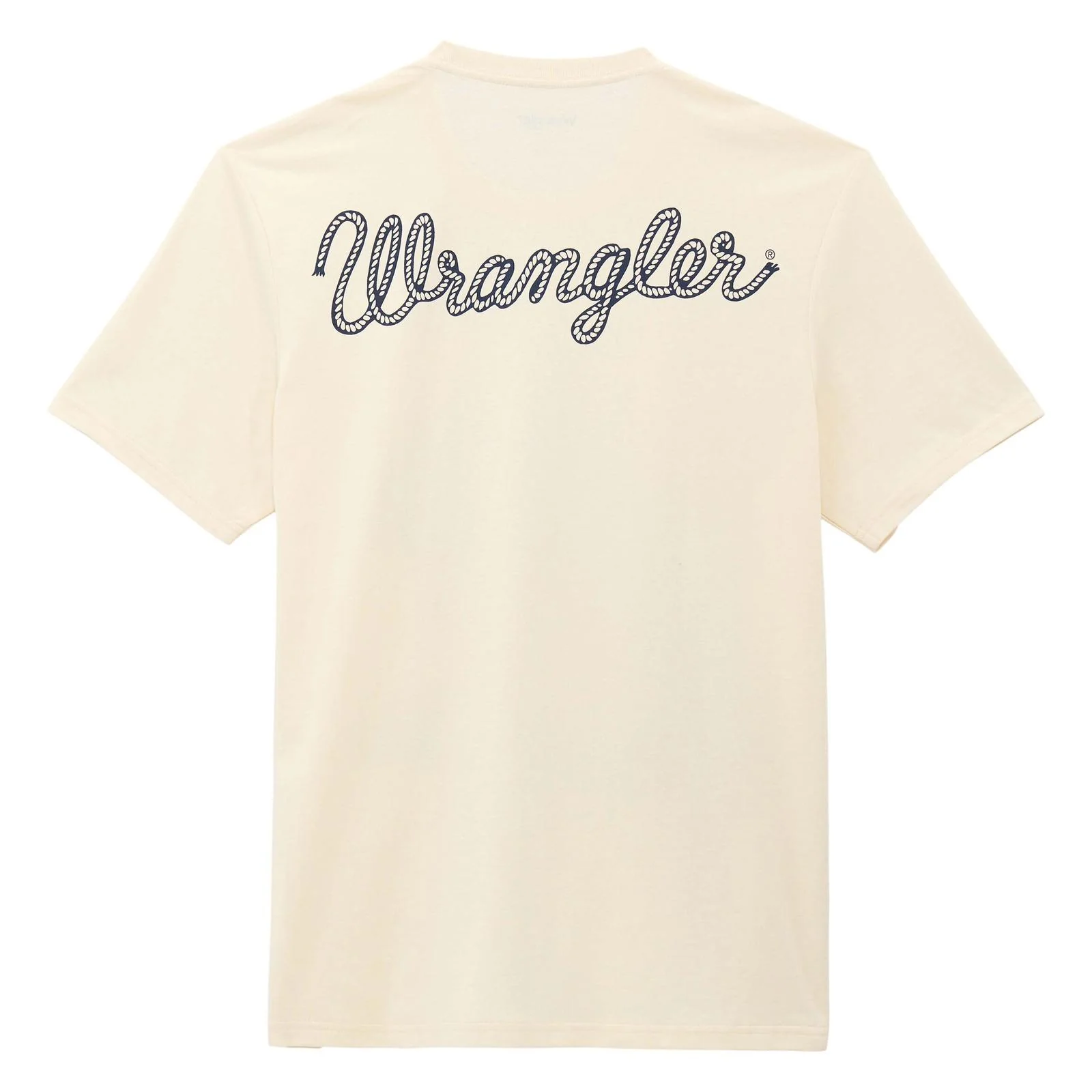 Wrangler Men's Graphic Short Sleeve Tee Shirt - Antique White - Image 2