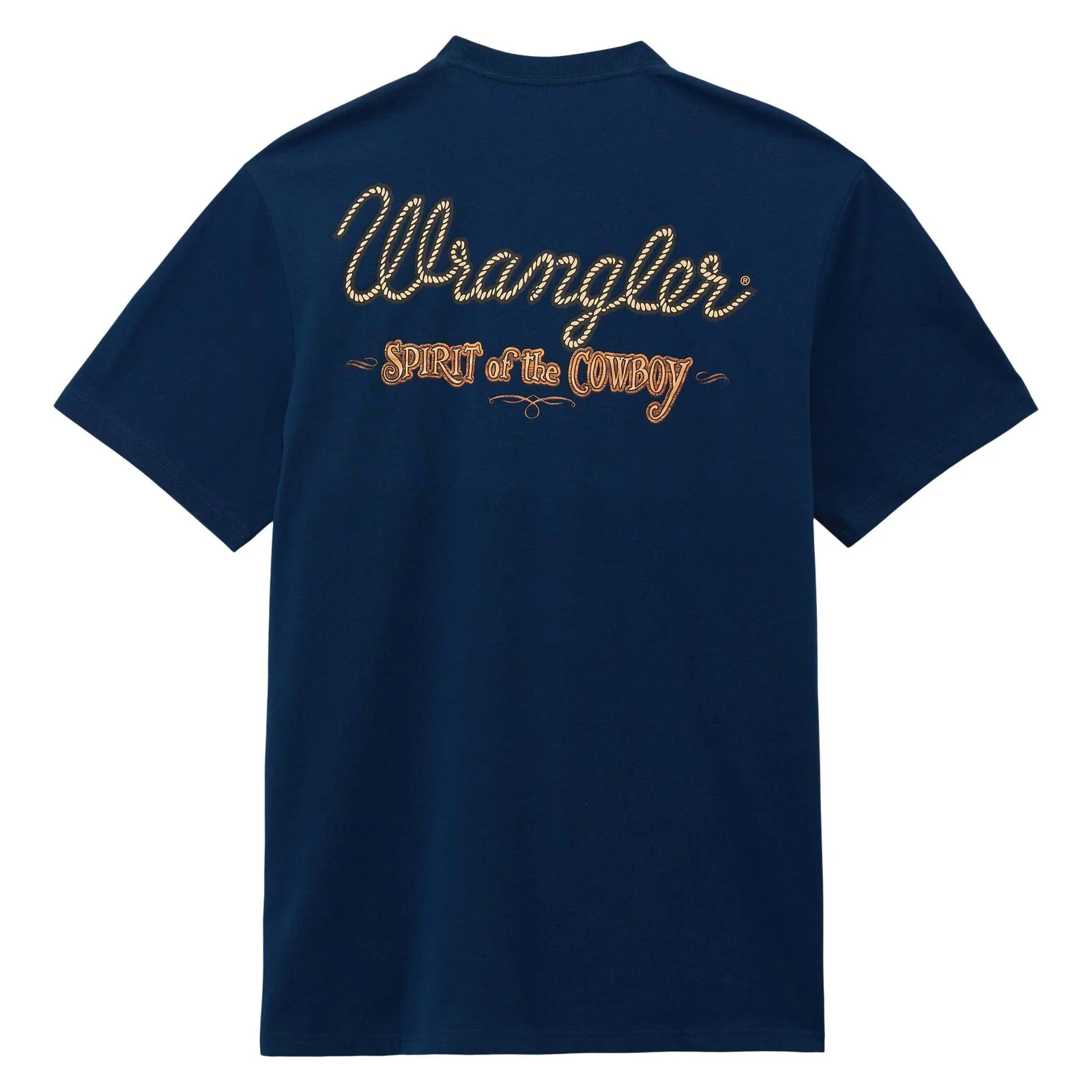 Wrangler Men's Graphic Short Sleeve Tee Shirt - Pagent Blue - Image 2