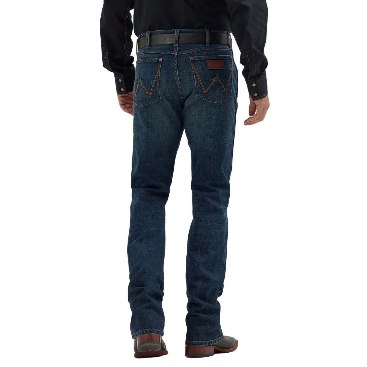 Wrangler Men's HO24 Retro Hector Slim Jean - Dark Wash - Image 3