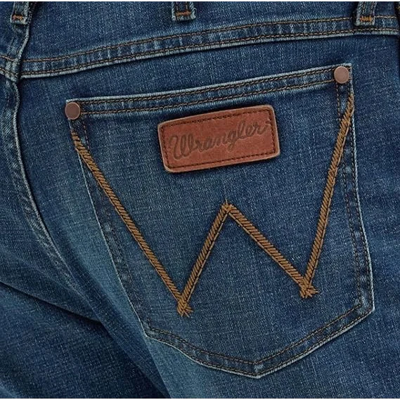 Wrangler Men's Retro 88 Slim Straight Jeans - Dark Wash - Image 2