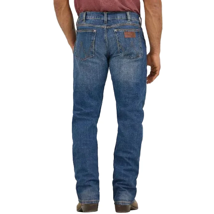 Wrangler Men's Retro Slim Fit Low Rise Straight Leg Jean - Cottonwood - Image 2