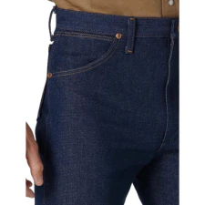 Wrangler Men's Rigid Cowboy Cut Original Fit Jeans - Rigid Indigo-Navy - Image 5