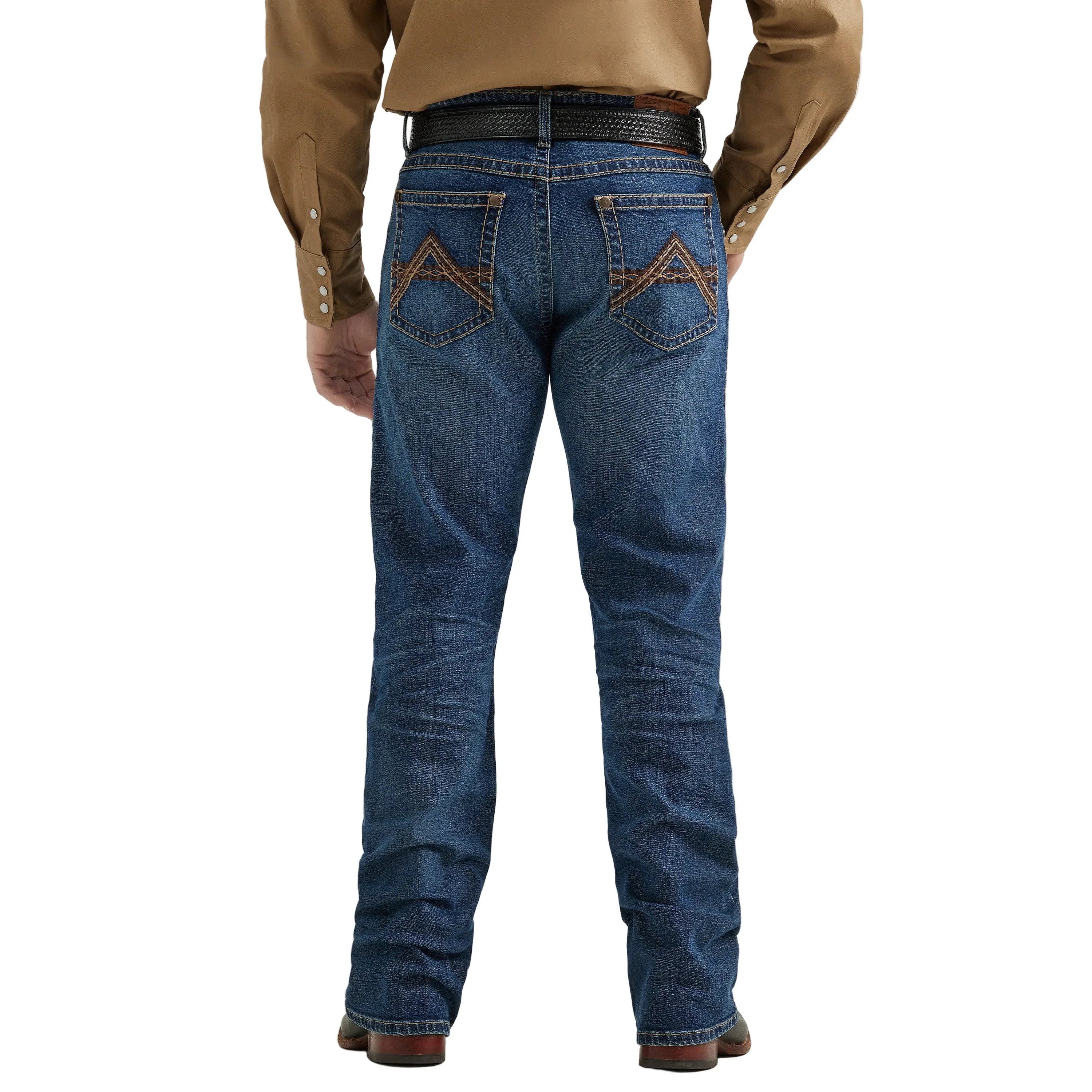 Wrangler Men's Rock 47 Slim Bootcut Jeans - Image 2
