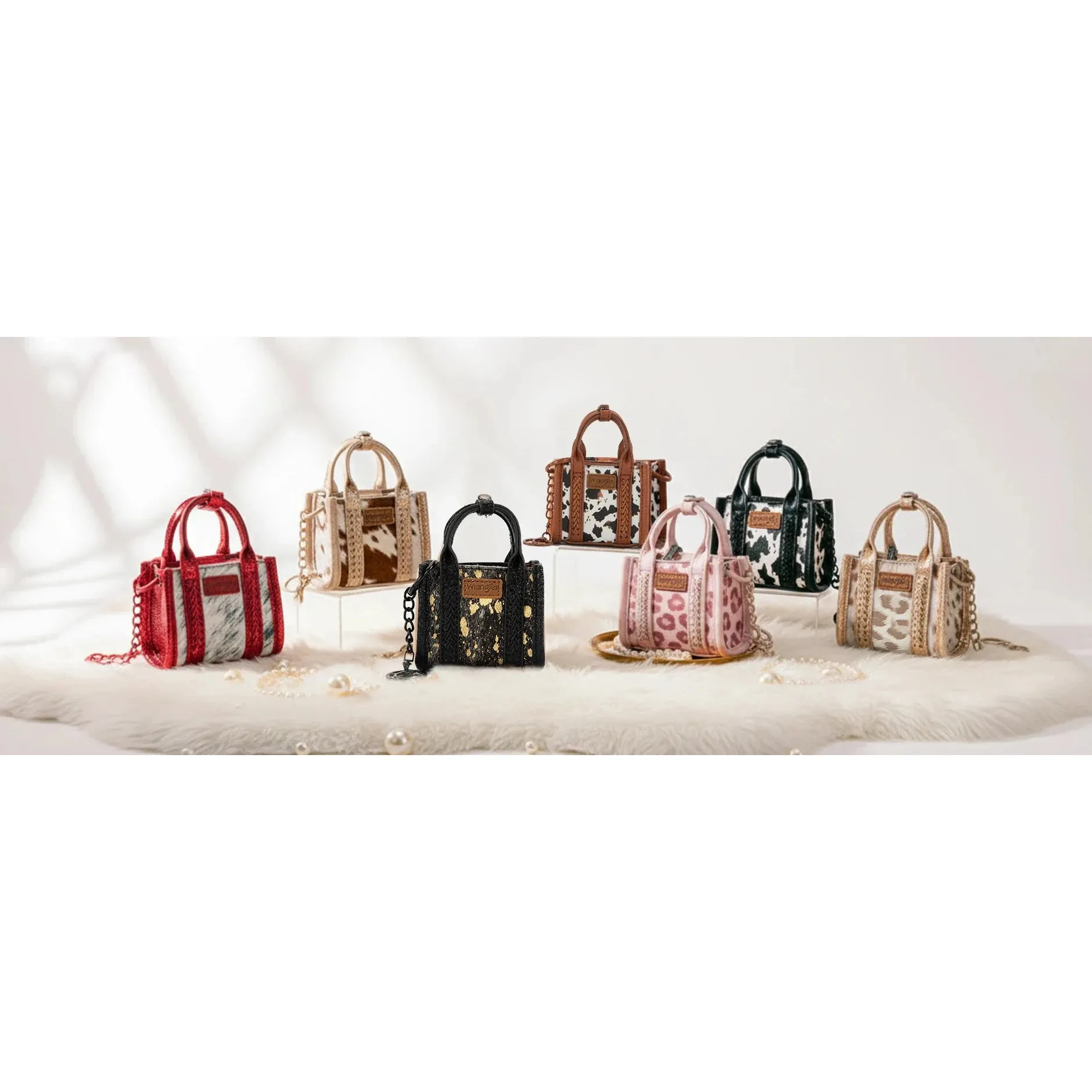 Wrangler Mini Fun Size Tote Bag Charm Key Chain Blind Box - Image 2