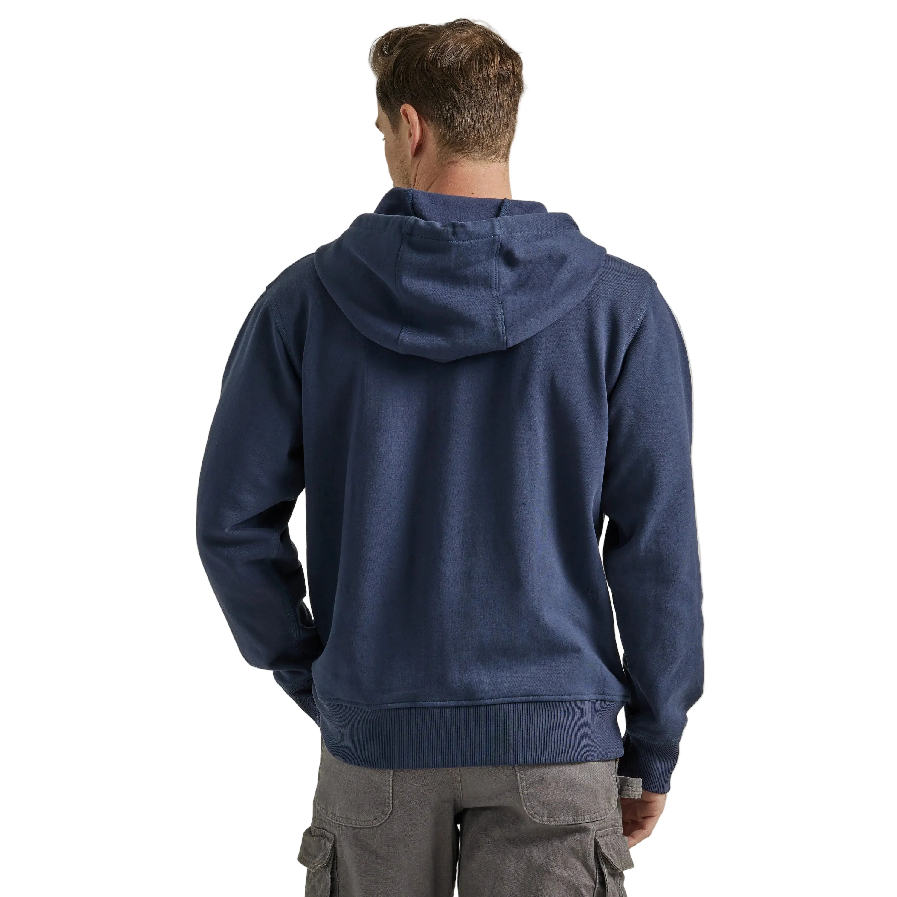 Wrangler Men's Riggs Workwear Tough Layers Work Hoodie - Navy - Image 2