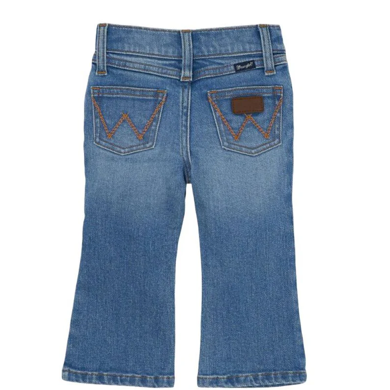 Wrangler SP25 West Baby Girl's Boot Cut Jean - Charlie - Image 2
