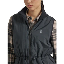 Wrangler Women's ATG Climate Reversible Vest - Black - Image 7