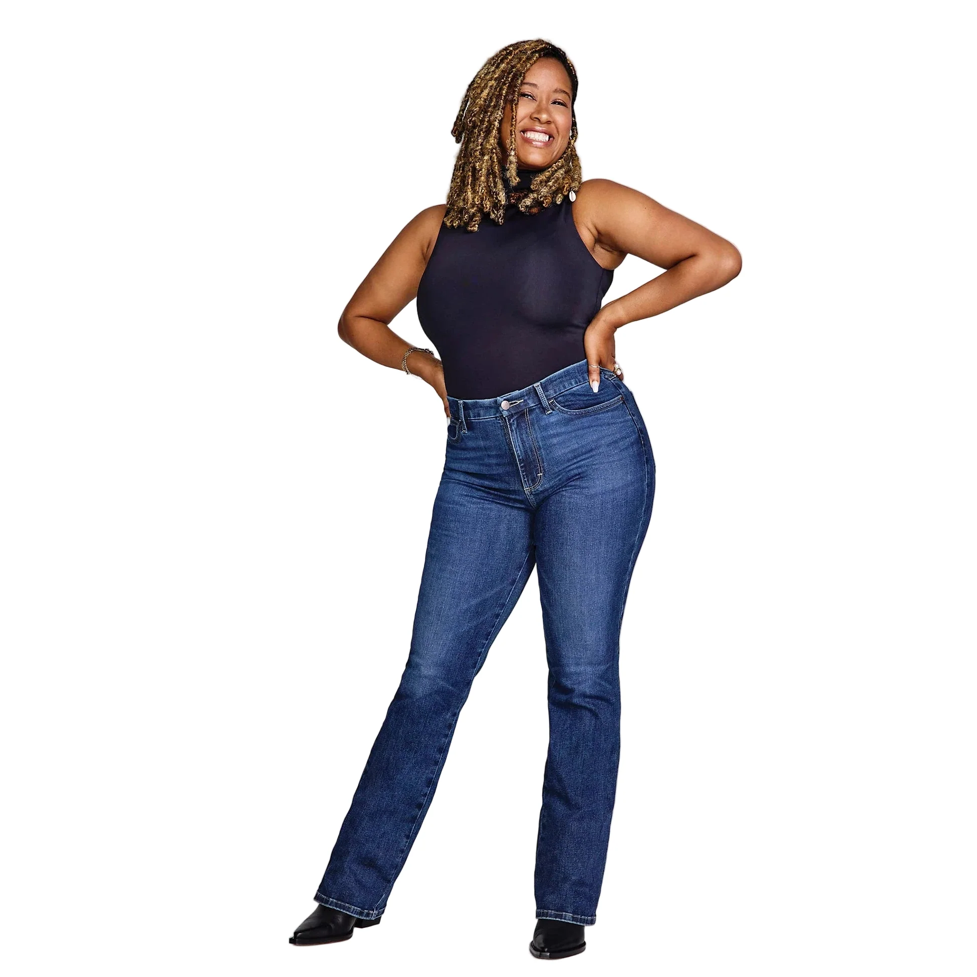 Wrangler Women's Bespoke High Rise Bootcut Jean - Lacey