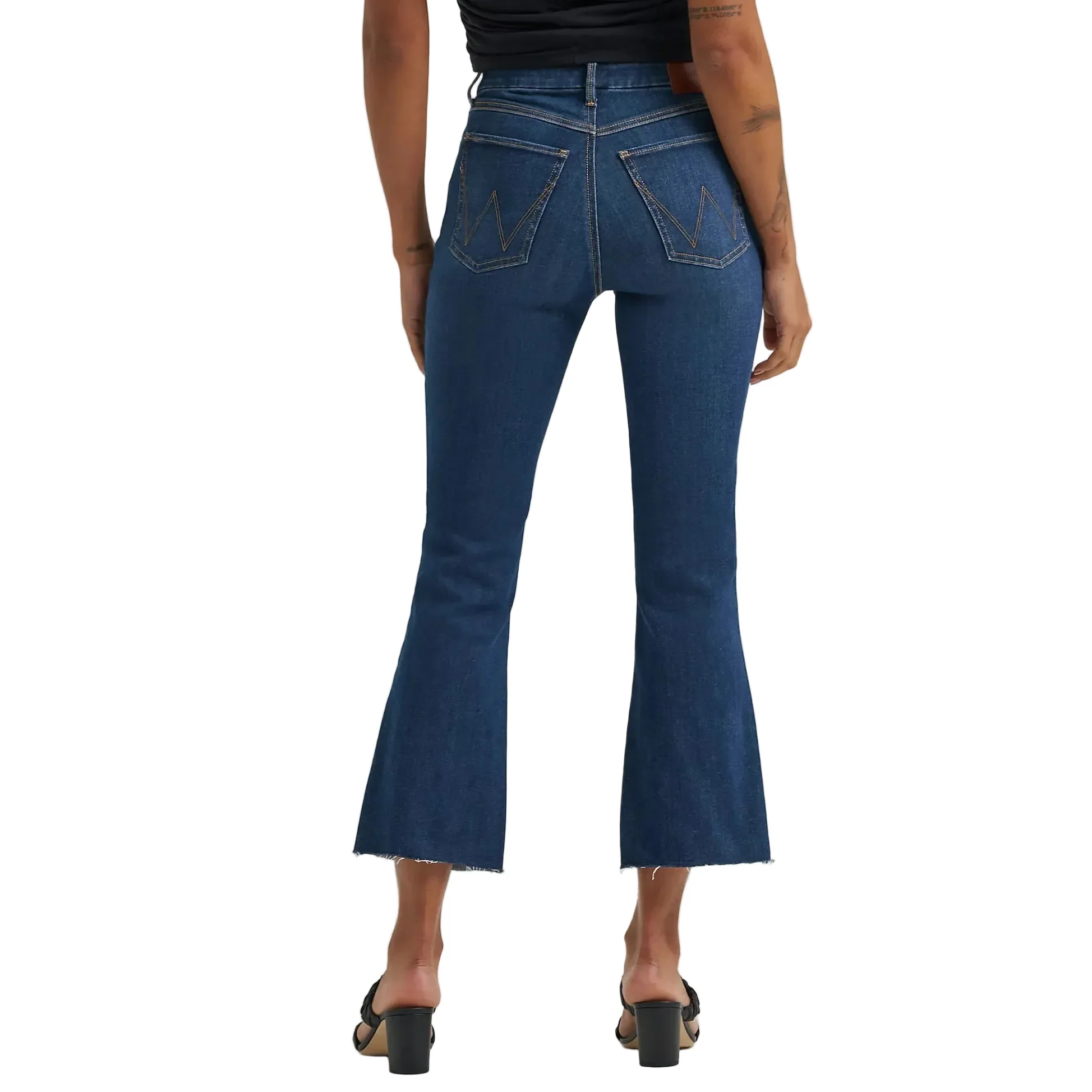 Wrangler Women's Bespoke Slim Kick Flare Jean - Rosa - Image 2