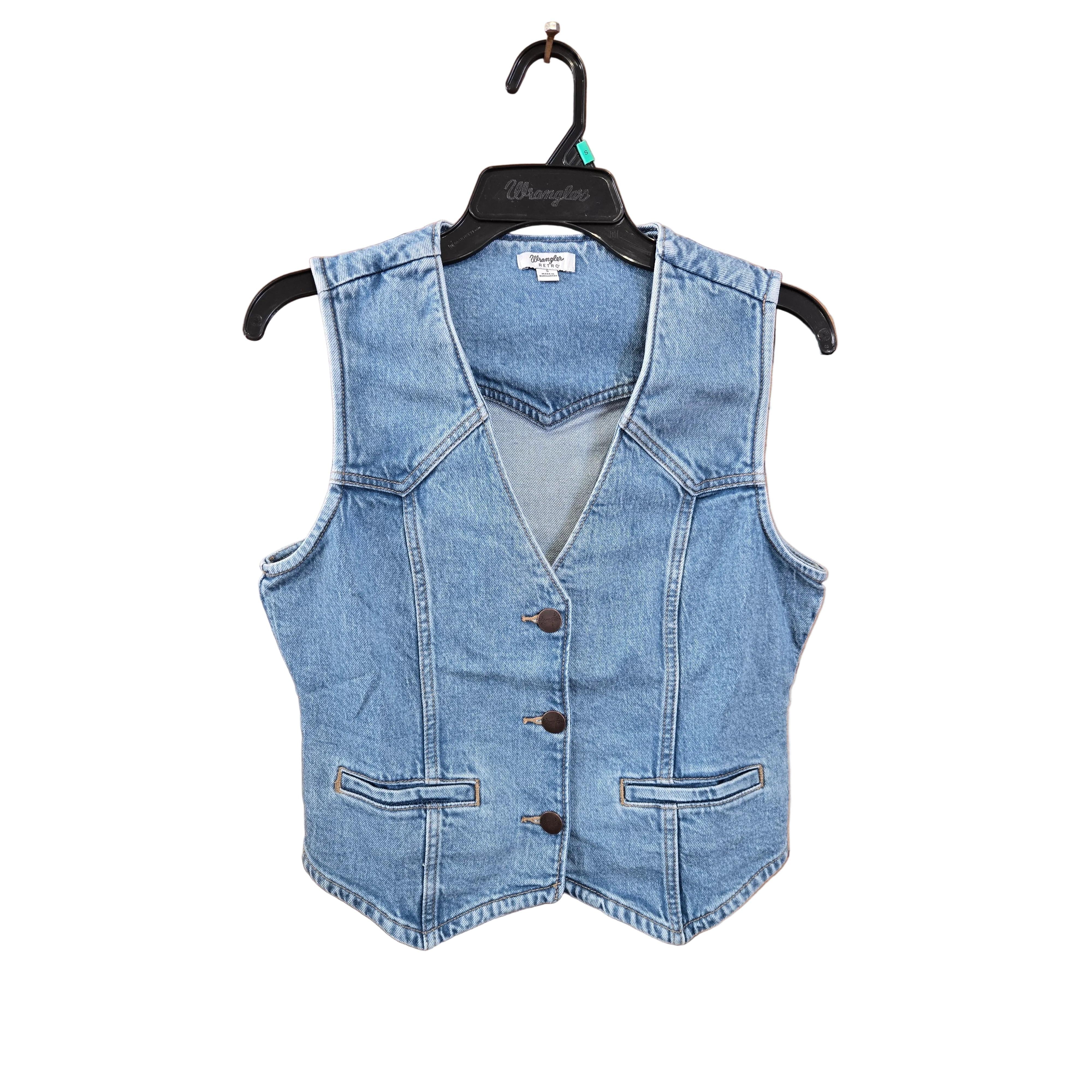 Wrangler Women's Denim Vest - Multiple Colours - Image 3