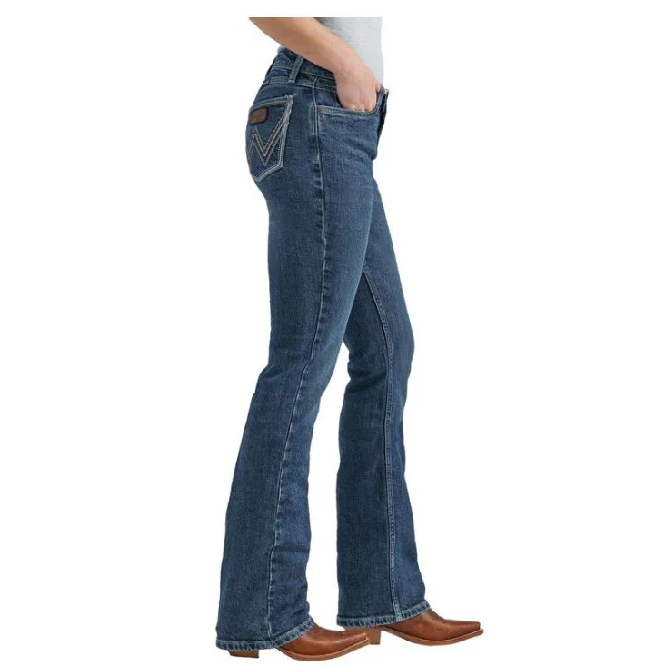 Wrangler Women's FA24 West Retro Mae Bootcut Jean- Kayla - Image 2