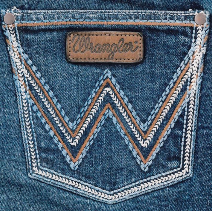 Wrangler Women's FA24 West Retro Mae Bootcut Jean- Kayla - Image 3