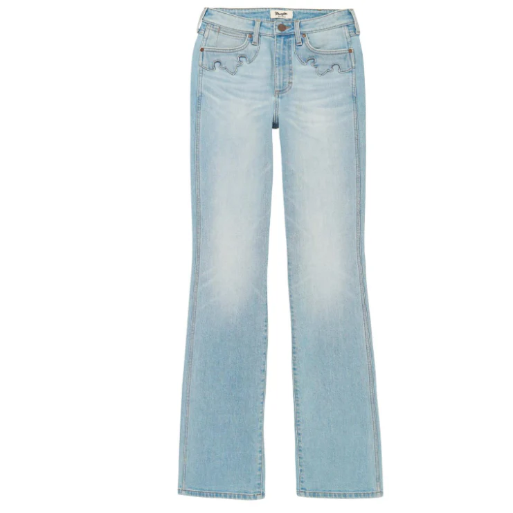 Wrangler Women's High Rise Retro Bailey Bootcut Jean-Aubrielle
