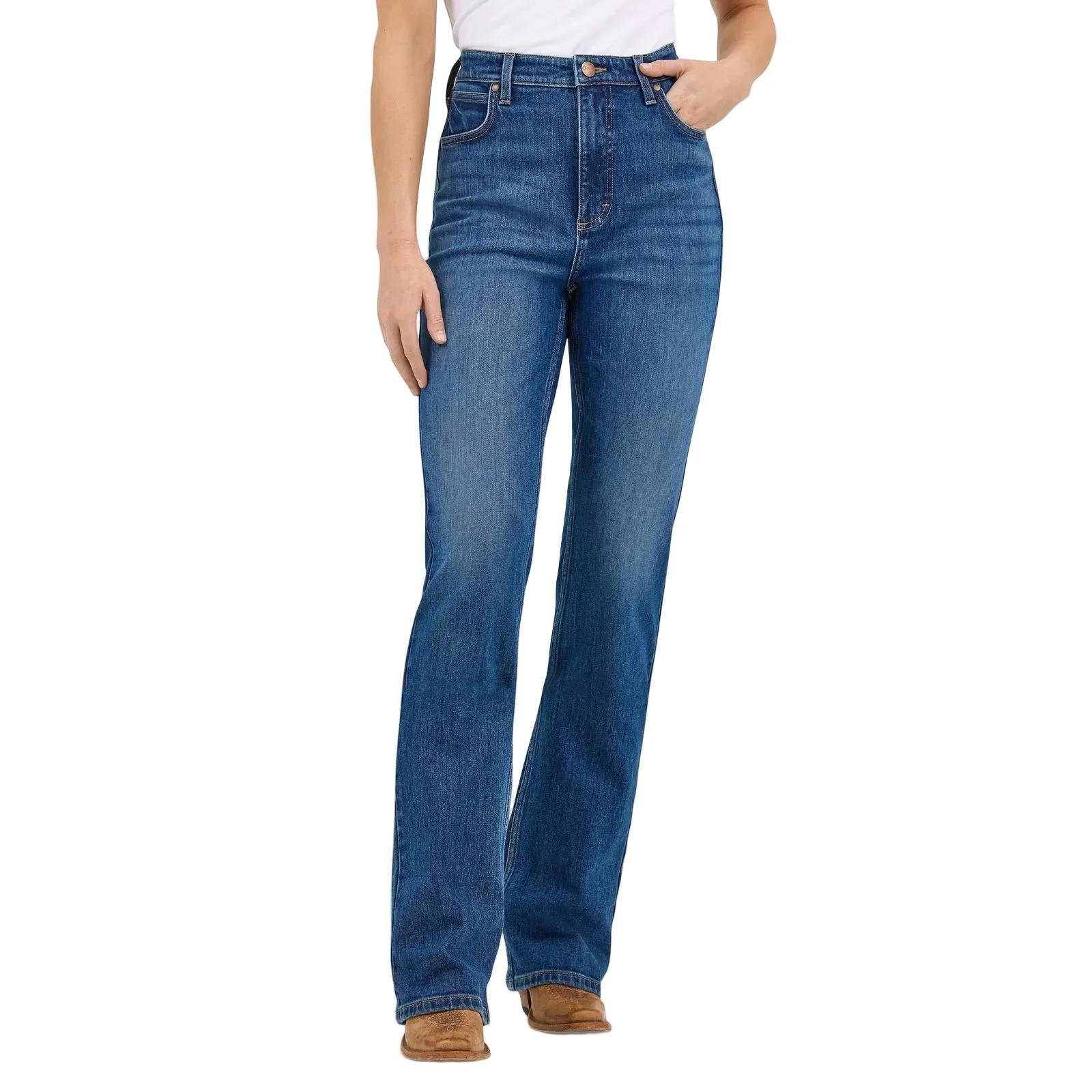 Wrangler Women's High Rise Rodeo Bootcut Wrangler Riding Jean - Lillian - Image 3