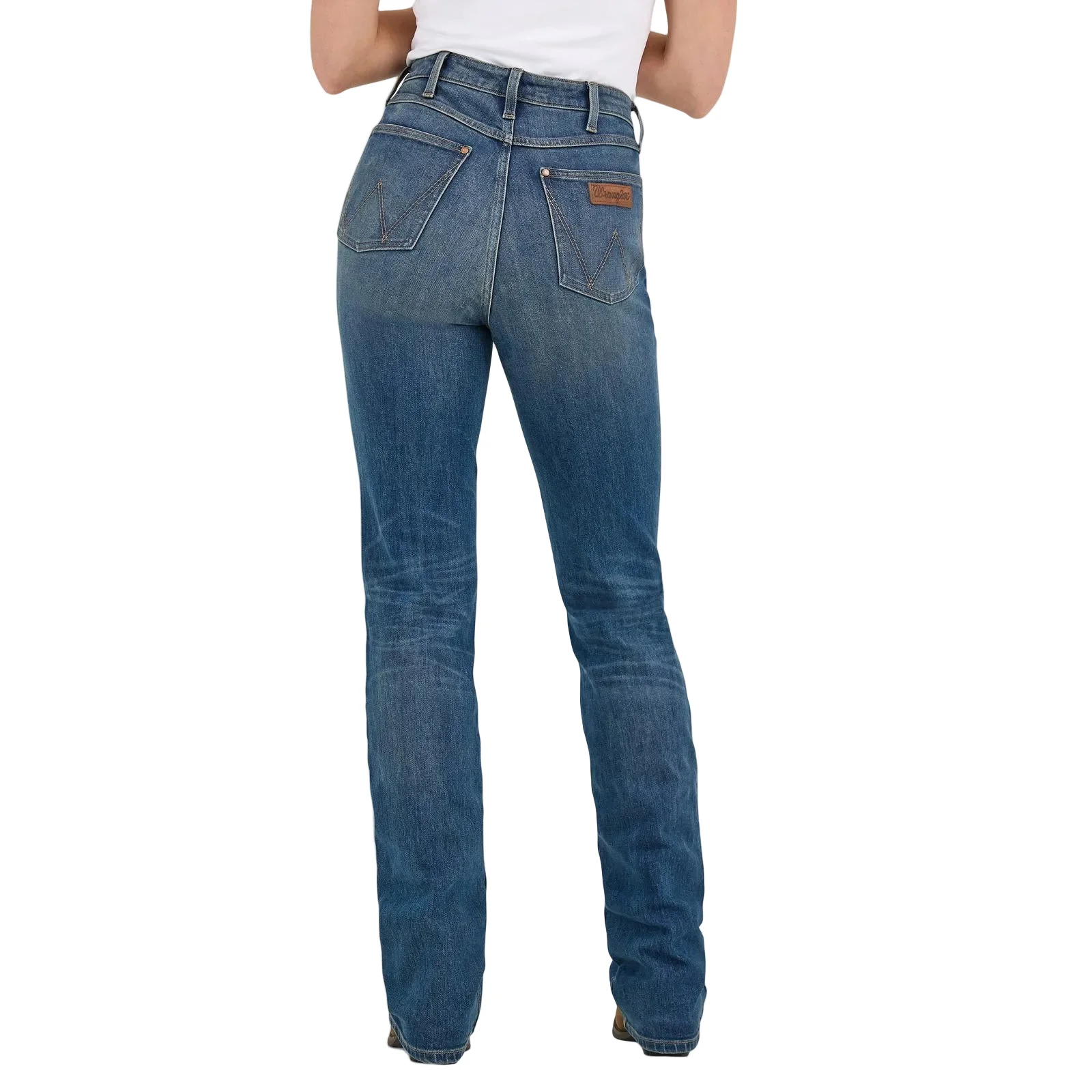 Wrangler Women's High Rise Skylar Relaxed Bootcut Wrangler Riding Jean - Lena - Image 3