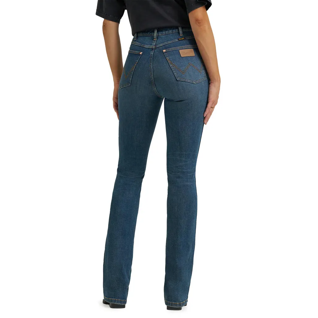 Wrangler Women's Lainey Wilson Boothugger Jean- Boho Wash - Image 2