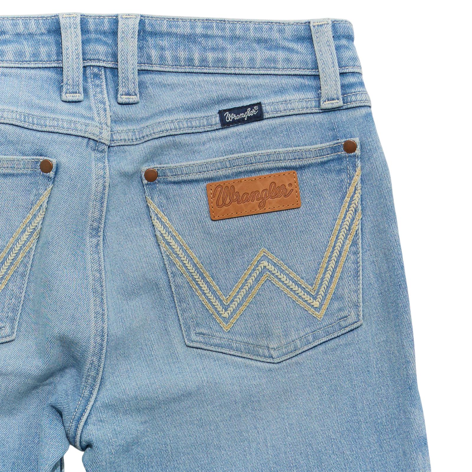 Wrangler Women's Mid Rise Retro Mae Trouser Jean- Bridget - Image 2