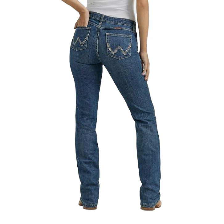 Wrangler Women's FA24 West Q-Baby Boot Cut Jean - Maggie - Image 2