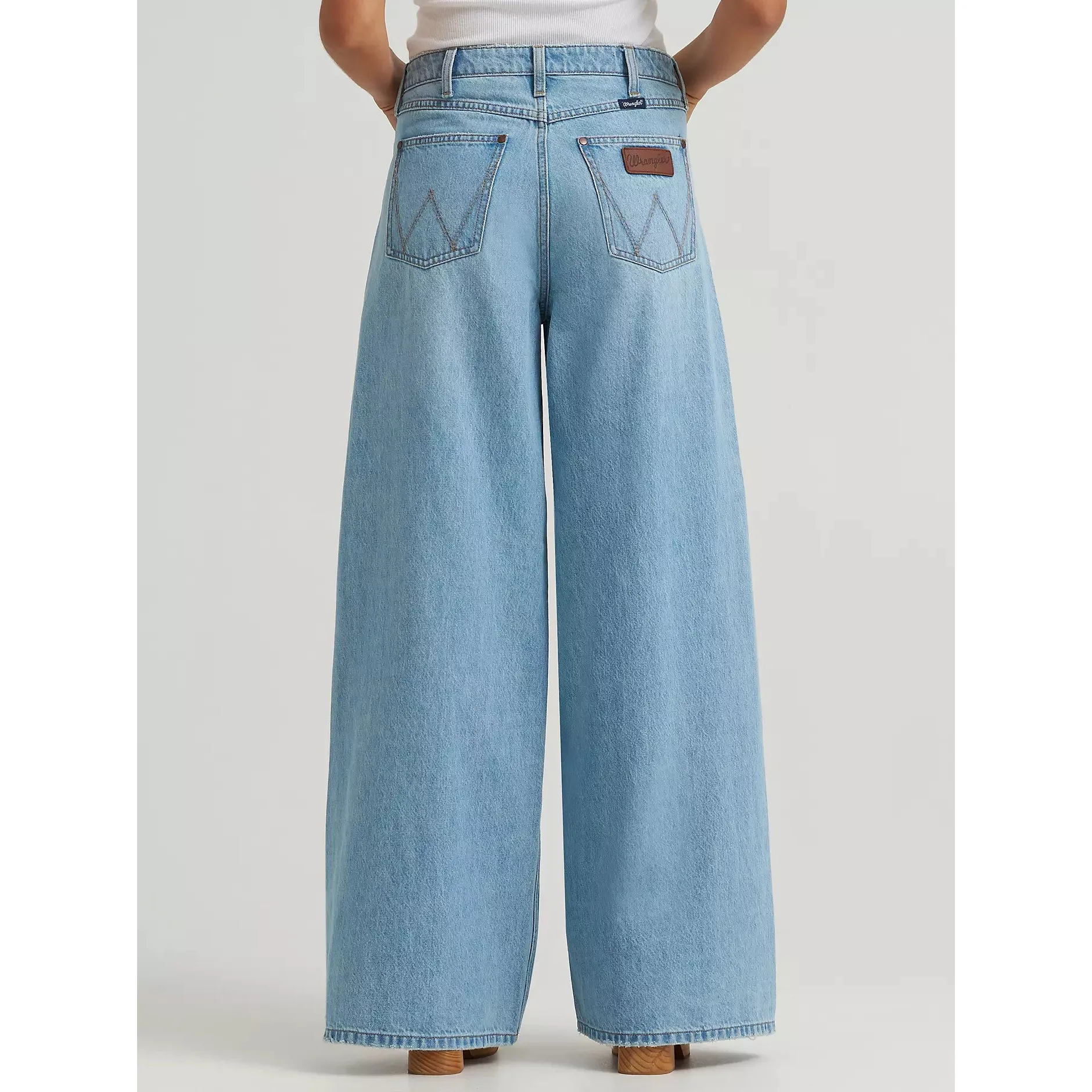 Wrangler Women's Retro Bailey High Rise Wide Leg Jean - Demi - Image 3