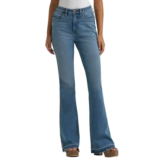 Wrangler Women's Retro High Rise Bailey Flare Jean- Lana - Image 3