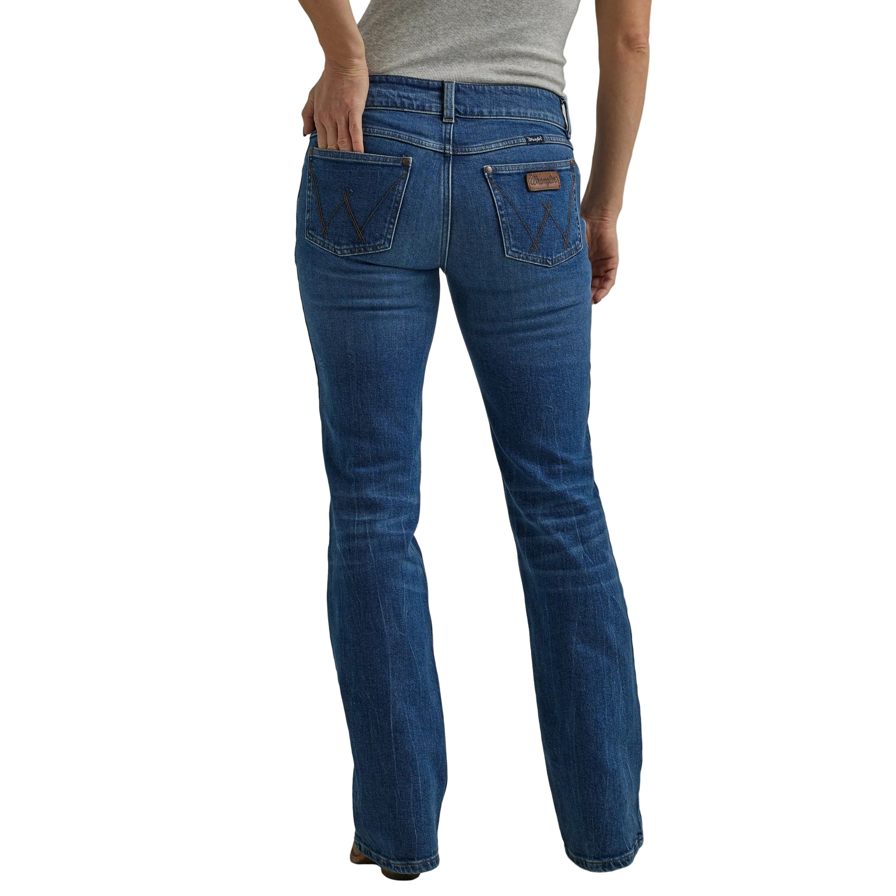 Wrangler Women's Retro Mae Mid Rise Bootcut Jeans - Isabela - Image 2