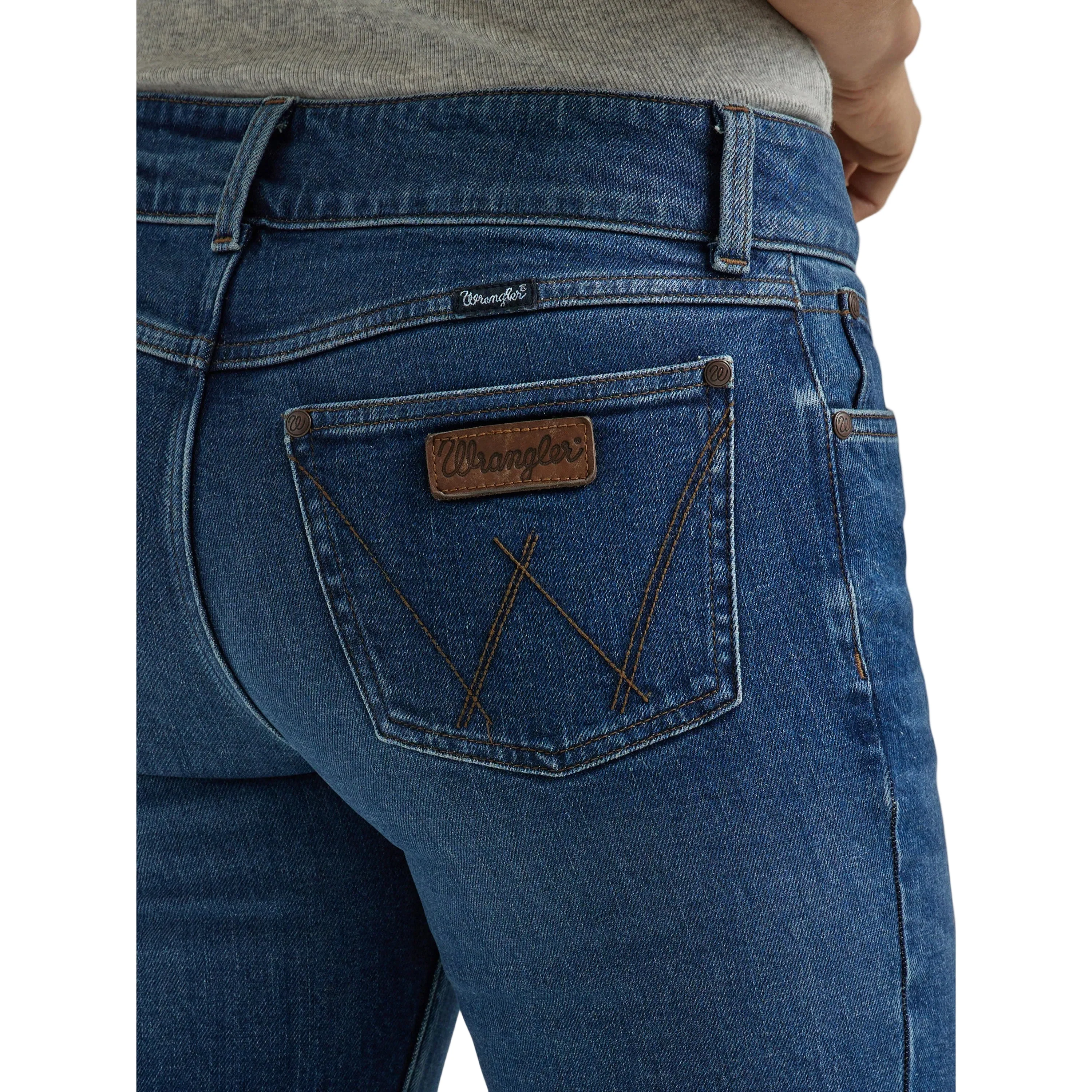 Wrangler Women's Retro Mae Mid Rise Bootcut Jeans - Isabela - Image 4