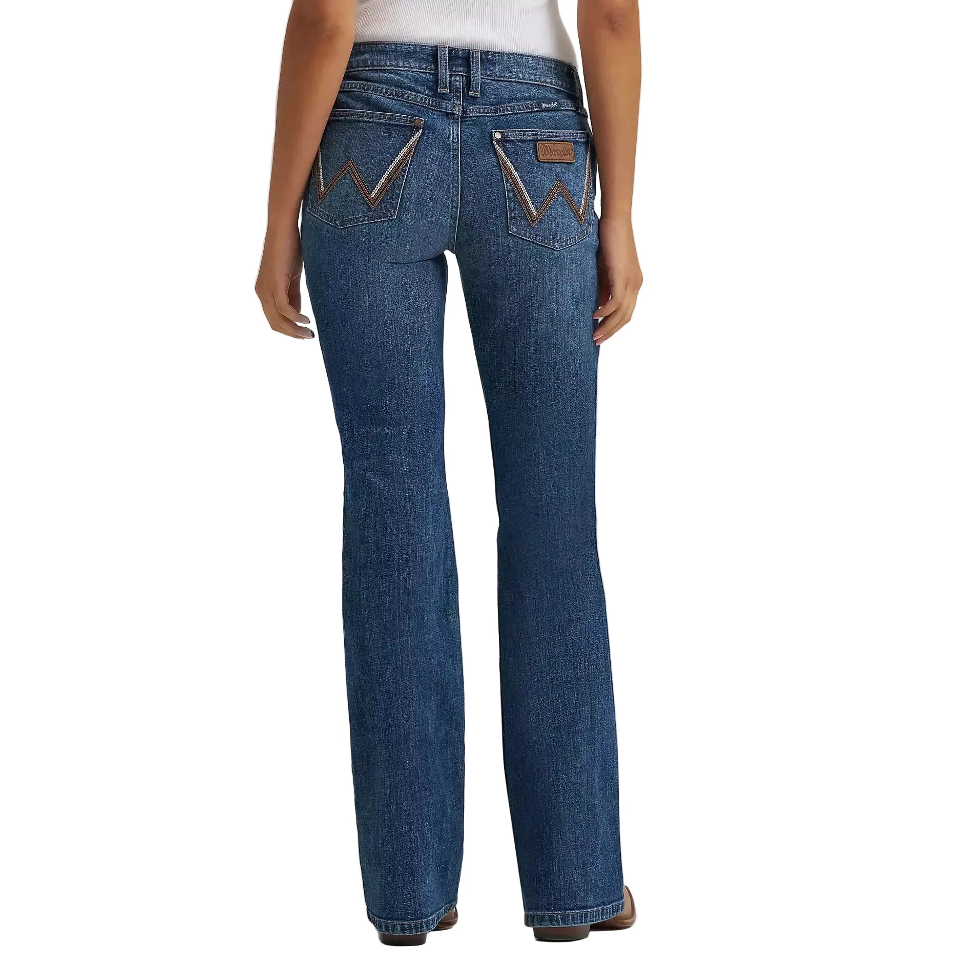 Wrangler Women's Retro Mae Mid Rise Bootcut Jeans - Katelyn - Image 2