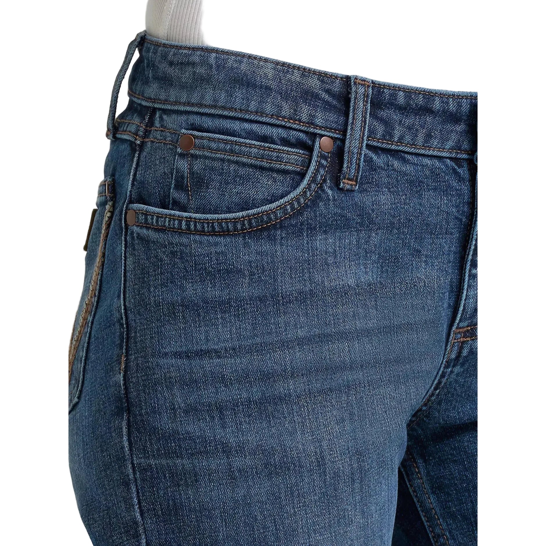 Wrangler Women's Retro Mae Mid Rise Bootcut Jeans - Katelyn - Image 4