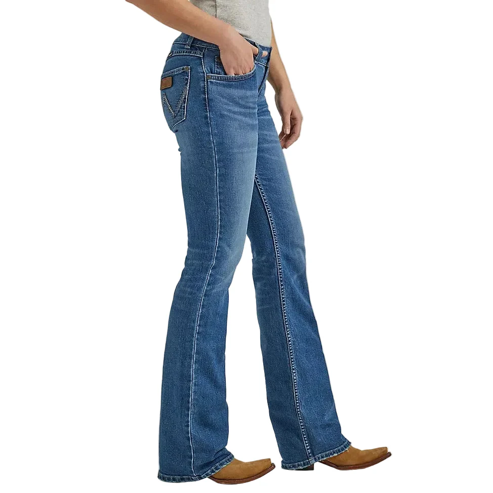 Wrangler Women's Retro Sadie Low Rise Bootcut Jeans - Annie - Image 3